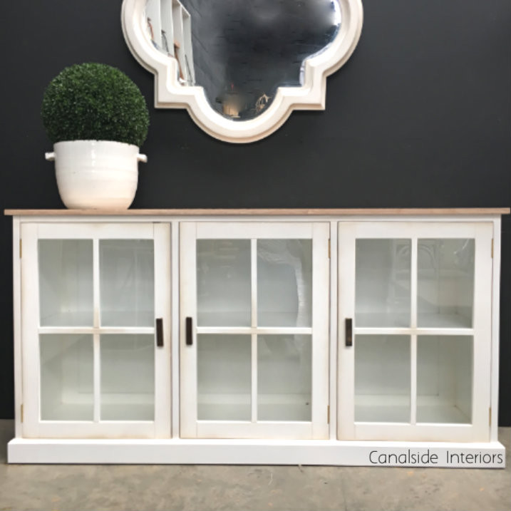 South Hamptons Glass Sideboard