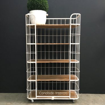 Caged Baker's Rack