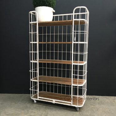 Caged Baker's Rack