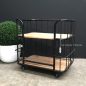 Caged Baker's Side Table / Bedside