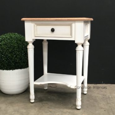 Nadine II Hamptons 1 Drawer Bedside