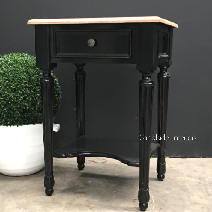 Nadine II Hamptons 1 Drawer Bedside