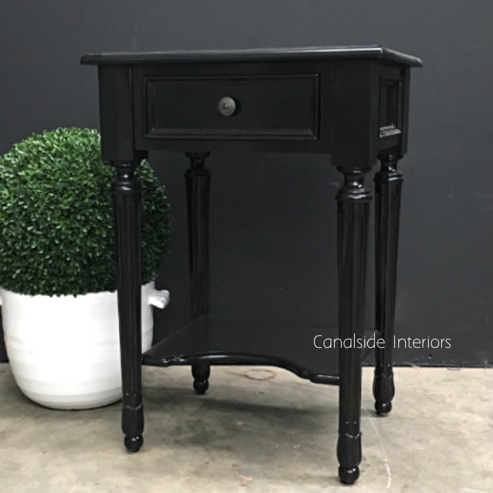 Nadine II Hamptons 1 Drawer Bedside