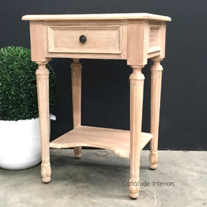 Nadine II Hamptons 1 Drawer Bedside