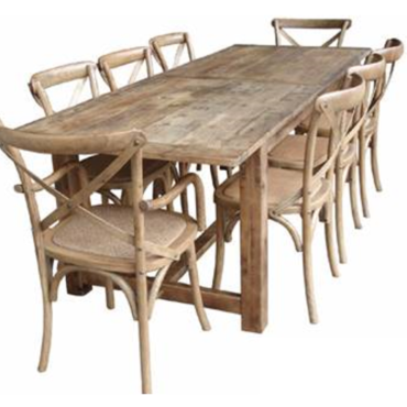 Bordeaux Oregon Dining Table