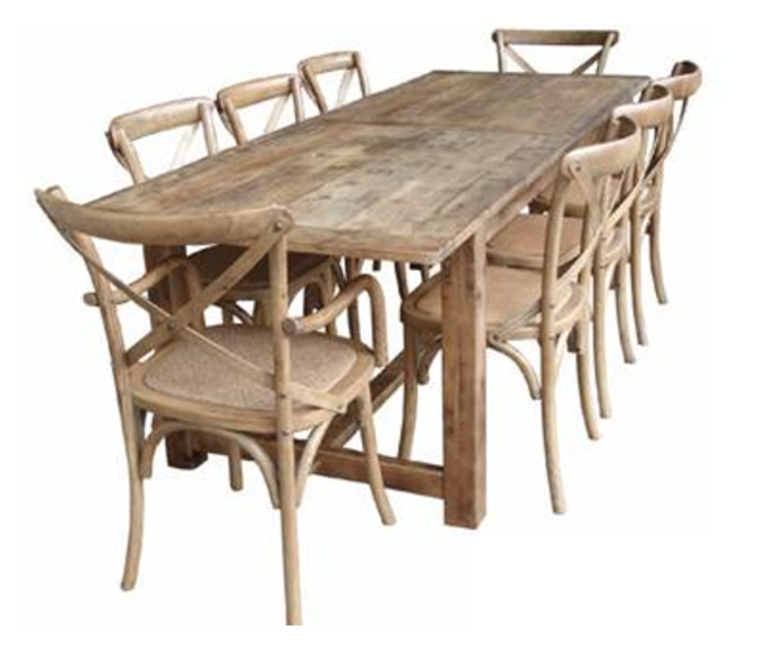 Bordeaux Oregon Dining Table