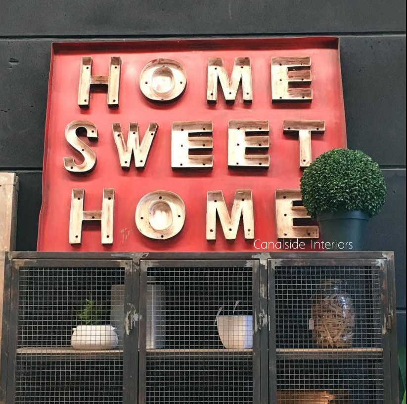 Home Sweet Home Vintage Sign