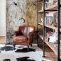 Doctus Aged Leather Armchair