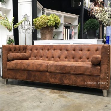 Everdene Suede Leather Sofa
