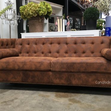 Everdene Suede Leather Sofa