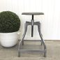 Satellite Industrial Adjustable Stool