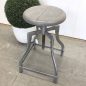 Satellite Industrial Adjustable Stool