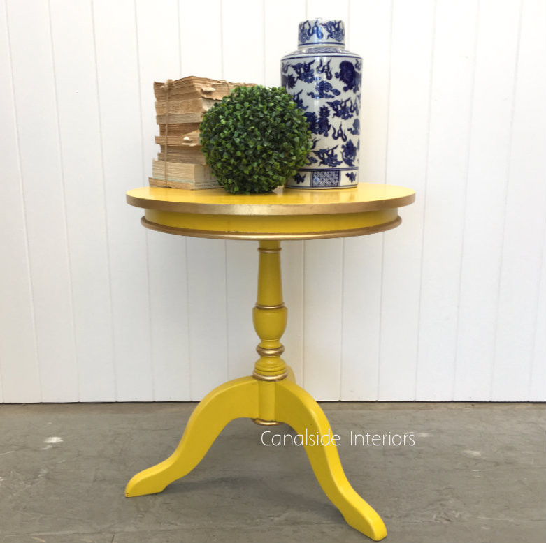 Candy Crushed Side Table