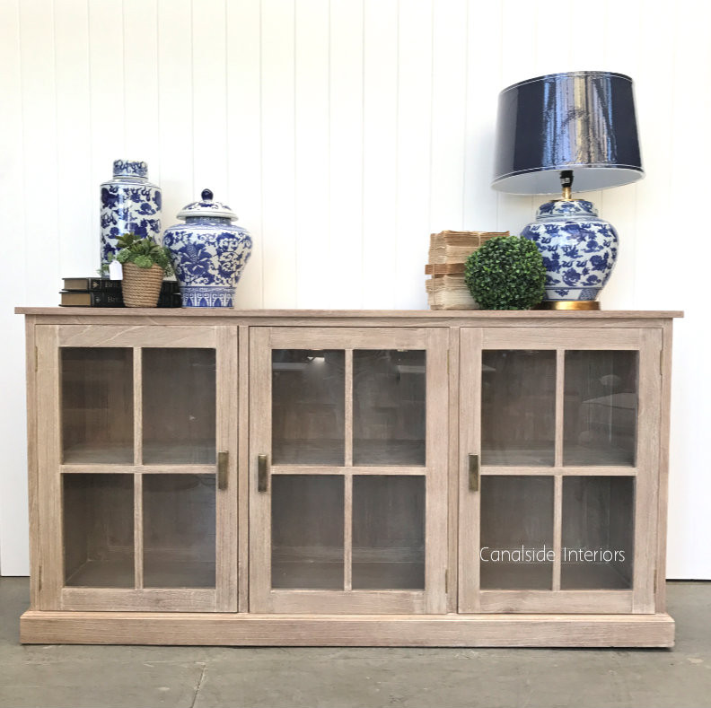 South Hamptons Glass Sideboard