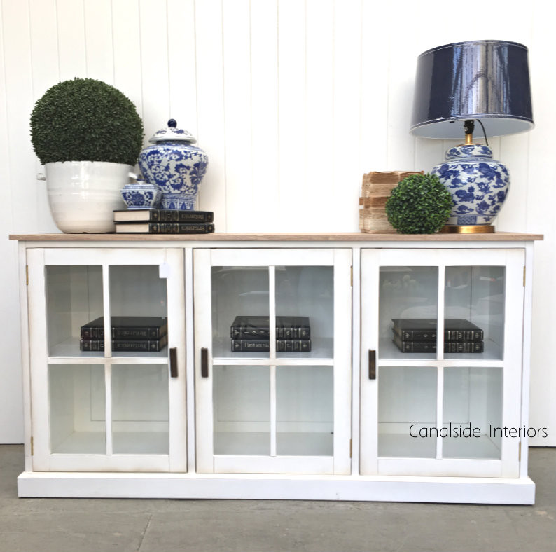 South Hamptons Glass Sideboard