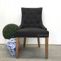 Bennet Buttoned Back Upholstered Dining Chair