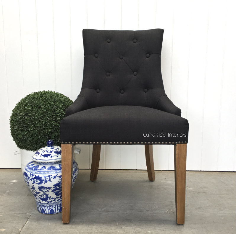 Bennet Buttoned Back Upholstered Dining Chair