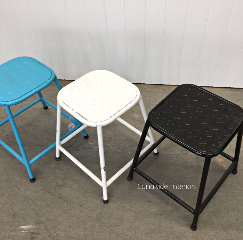 Checker Plate Stool