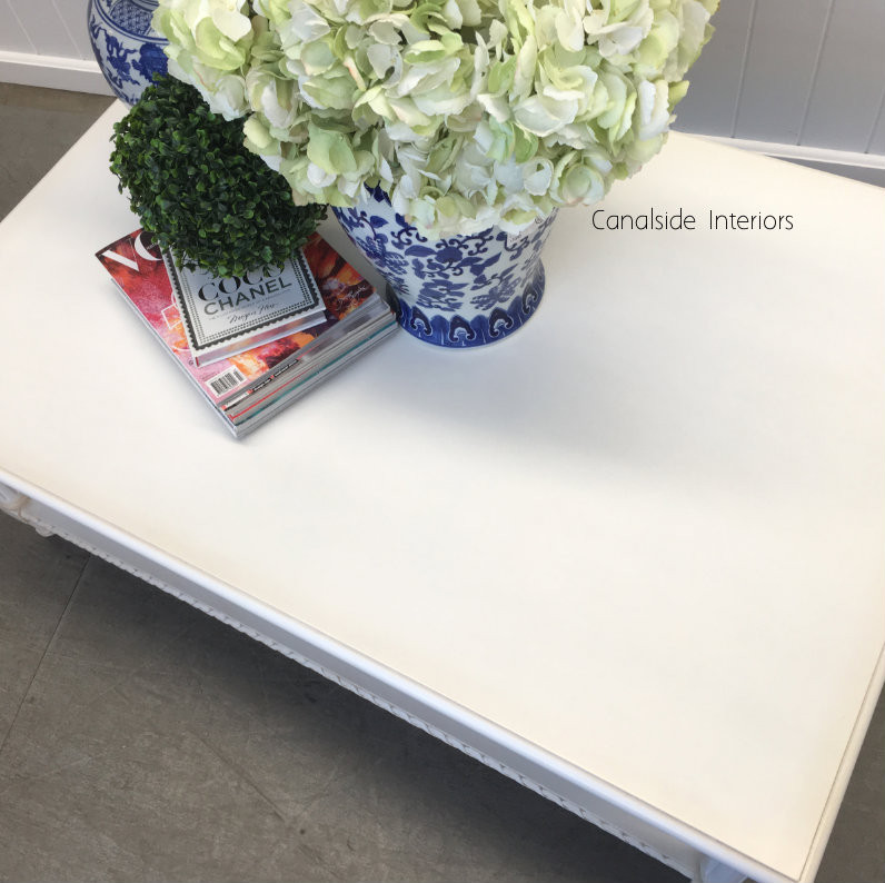 Hamptons Rattan Coffee Table