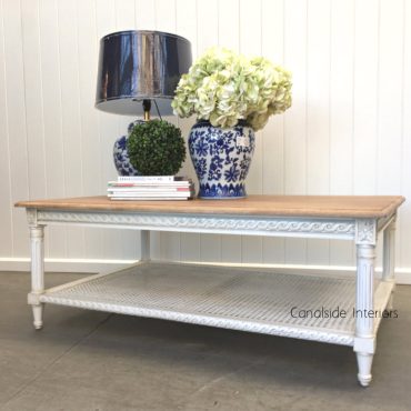 Hamptons Rattan Coffee Table