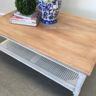 Hamptons Rattan Coffee Table