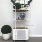 Submarine Midi Industrial Cupboard / Open Bookshelf