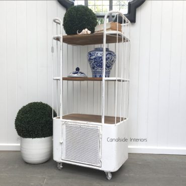 Submarine Midi Industrial Cupboard / Open Bookshelf