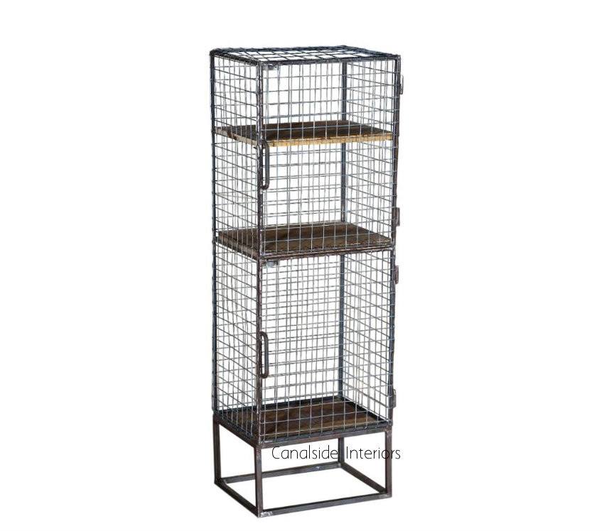 Lothbrok Mesh 2 Tier Cabinet