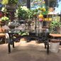 Hobbs Industrial Dining Table with Glass Top