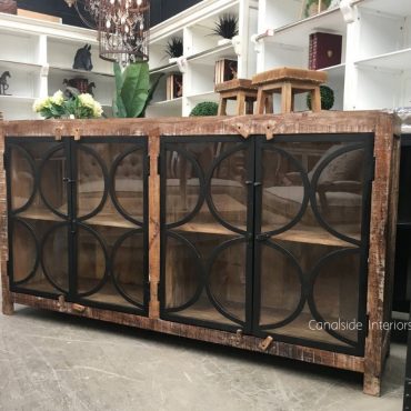 Mondrian II Glass Sideboard