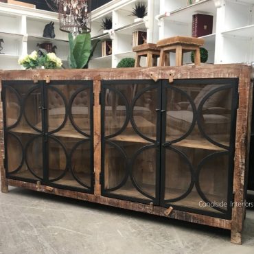 Mondrian II Glass Sideboard