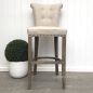 Montague Upholstered Buttoned Back Bar Stool