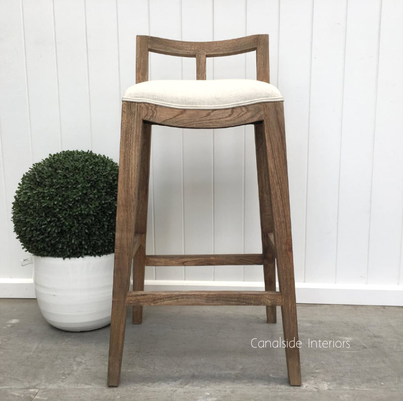 Cora Upholstered Bar Stool
