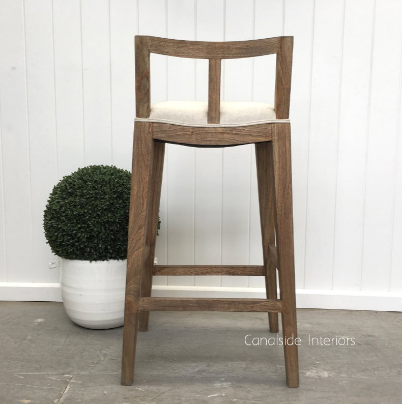 Cora Upholstered Bar Stool