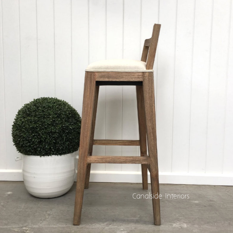 Cora Upholstered Bar Stool