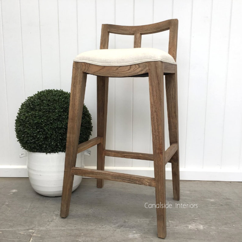 Cora Upholstered Bar Stool