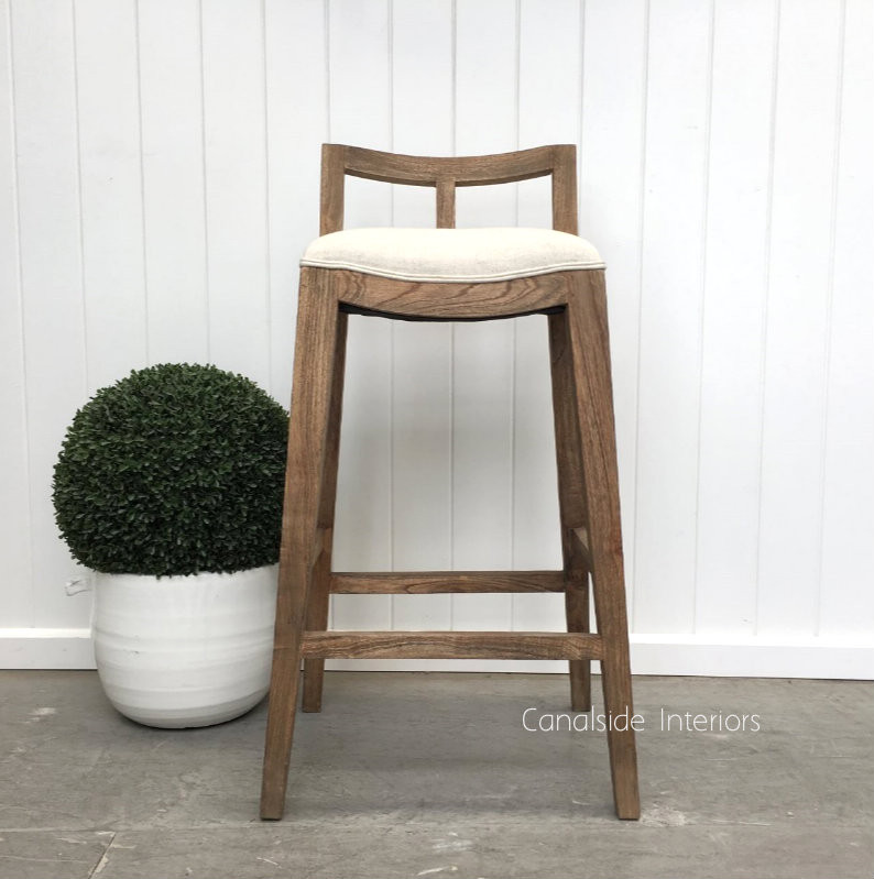 Cora Upholstered Bar Stool