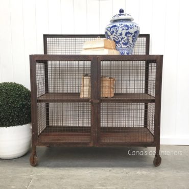 Lothbrok Industrial Mesh TV Unit / Sideboard - Small