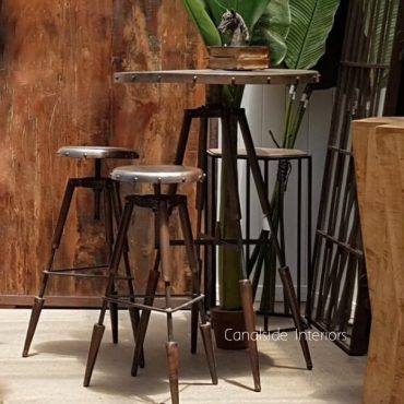 Piston Adjustable Bar Stool
