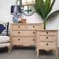 Peninsula 4 Drawer Chest and Peninsula Bedside