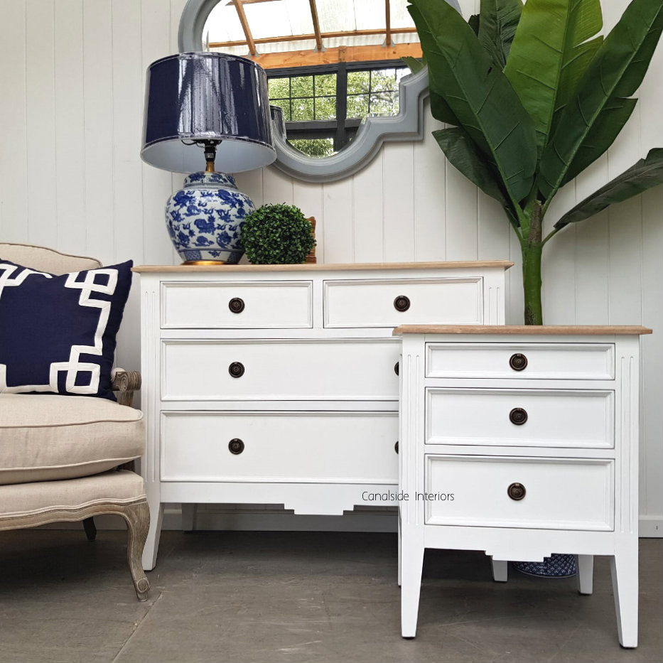 Peninsula 4 Drawer Chest and Bedside