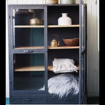 Foundry Canyon Glass Sideboard - see Pinterest