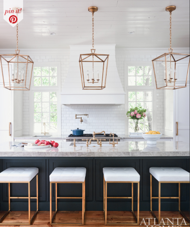Get The Look: Inspiration Image via atlantahomesmag.com on Pinterest
*English Openwork Lantern may vary to inspiration image