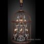 Vintage Birdcage Industrial Chandelier Large