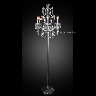 Florian Silver Floor Lamp