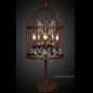 Vintage Birdcage Table Lamp