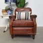 Kennedy Aged Leather Armchair