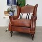 Cambridge Aged Leather Wingback