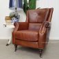 Eton Aged Leather Wingback