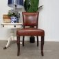 Cuba Aged Leather Dining Chair